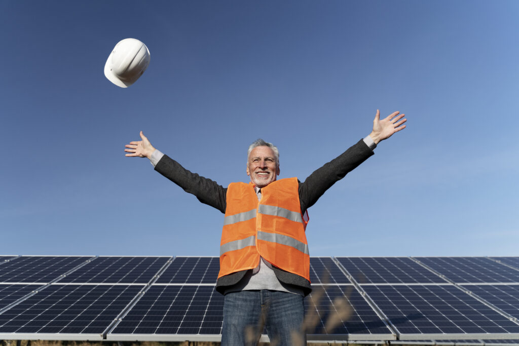 Solaranlage auf dem Dach zur Wertsteigerung der Immobilie